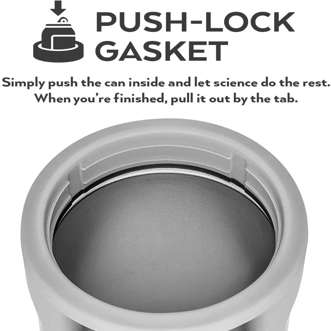 Brumate Slim Can Holder- Glitter White Drinkware 2 Brumate Slim Can Holder- Glitter White Drinkware